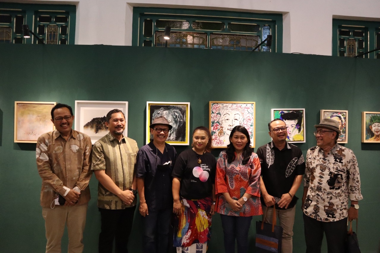 GUYUB : Meramaikan Festival Kebudayaan DIJ 2022, para perupa Kota Jogja tampilkan karyanya dalam pameran bertajuk GANGSAR #2 Gugur Gunung. (ISTIMEWA)