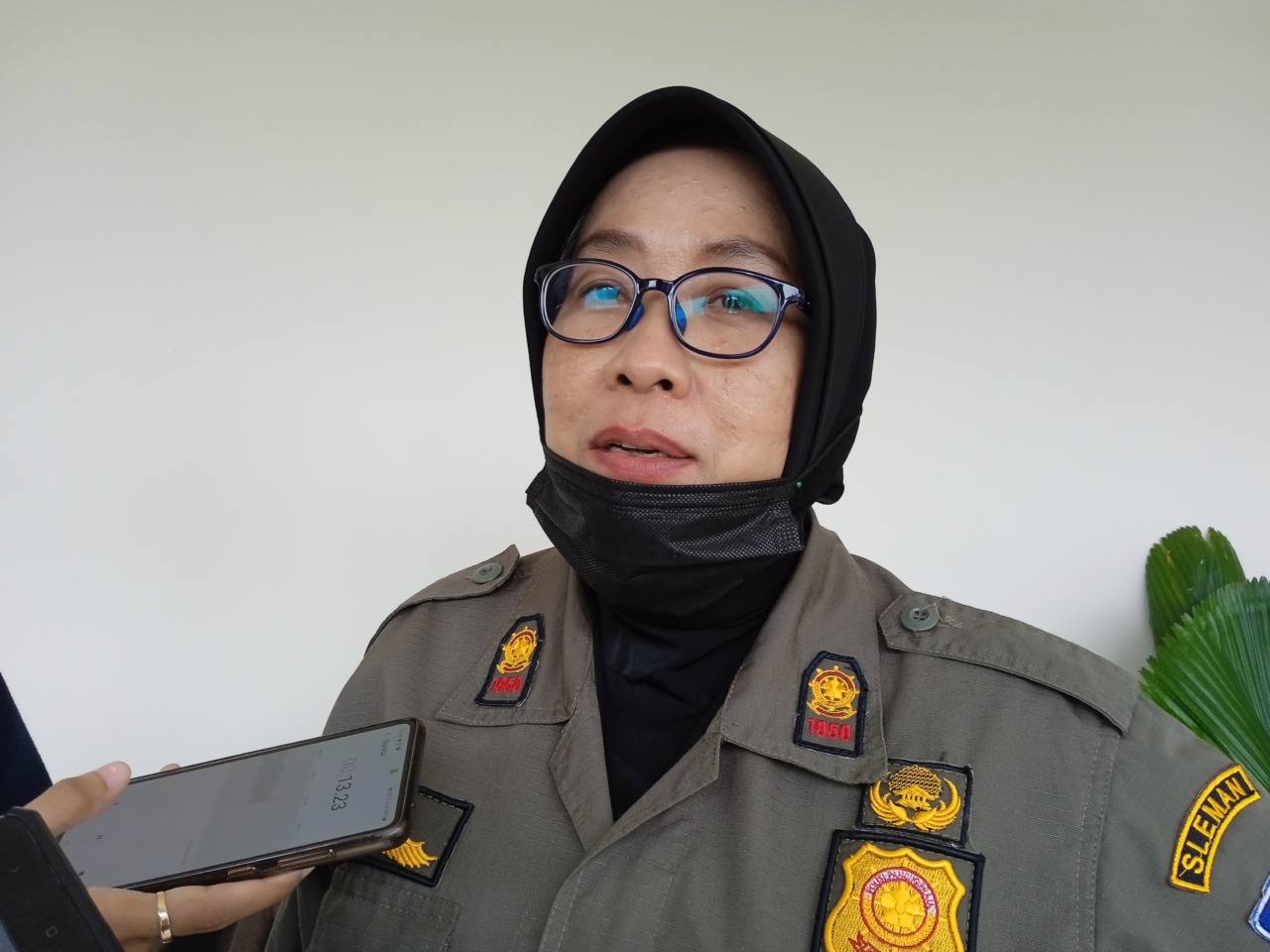 SOSOK :  Kepala Satpol PP Sleman Shavitri Nurmala Dewi. (ISTIMEWA)