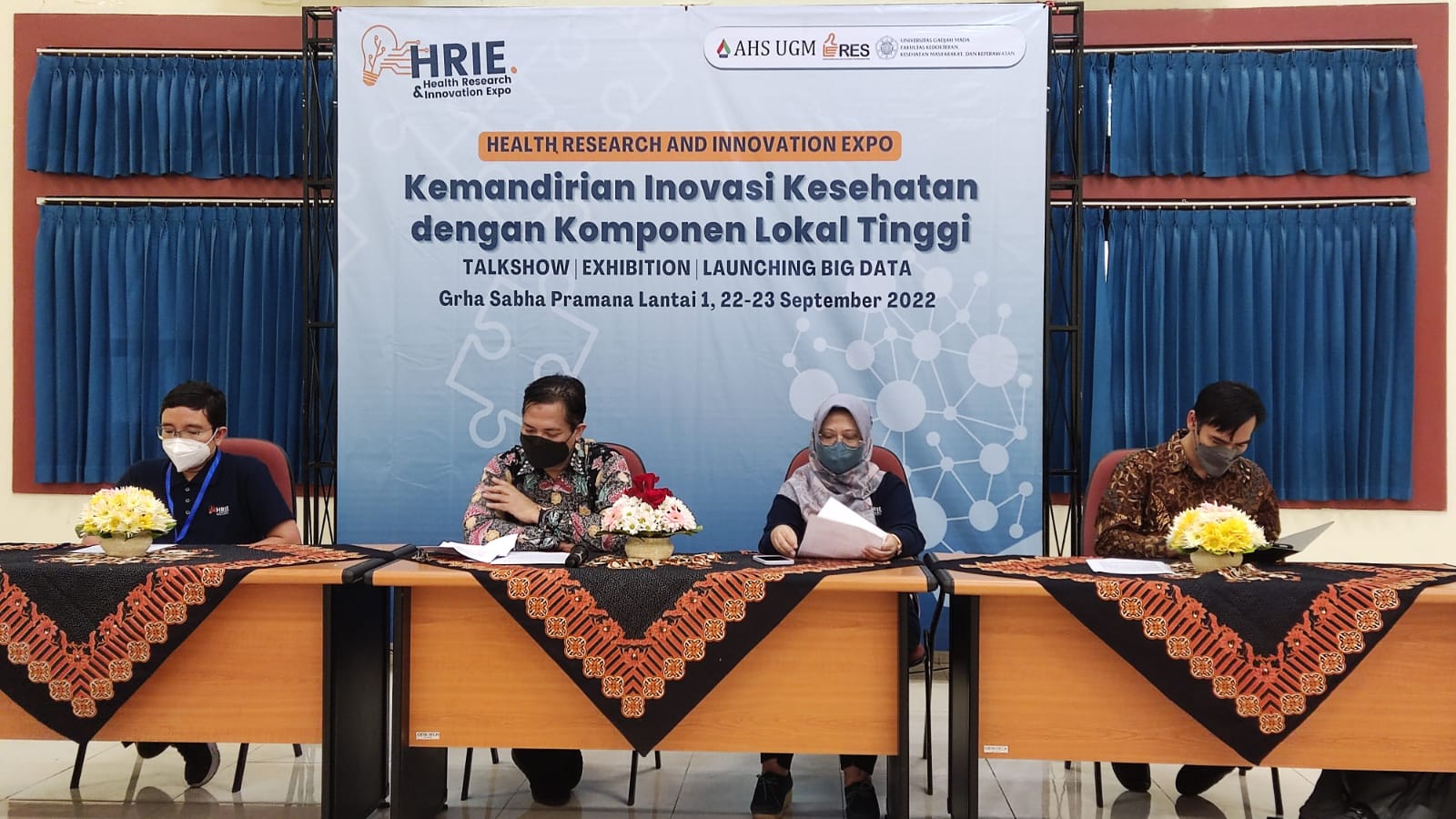 HRIE: FK-KMK UGM kembali menggelar HRIE di Grha Sabha Pramana pada 22-23 September 2022. (ALFI ANNISA KARIN/RADAR JOGJA)