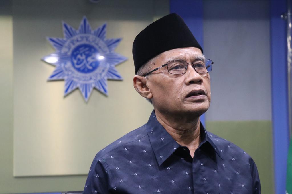 Ketua Umum PP Muhammadiyah Haedar Nashir (PP Muhammadiyah for RADAR JOGJA)