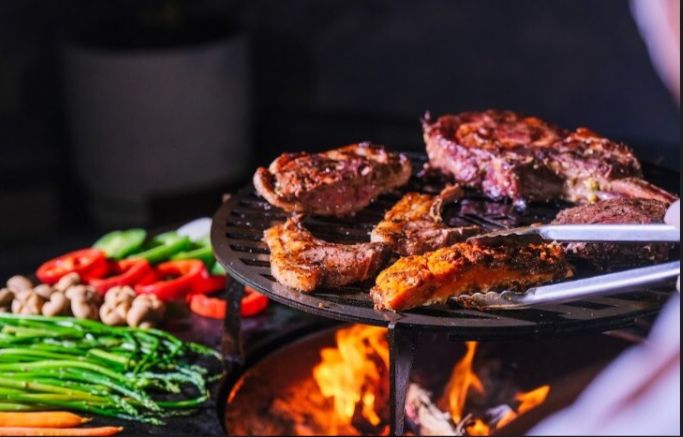 MENGGODA : Naicla Steak & Grill a la plancha GAIA Cosmo Hotel Jogjakarta. (ISTIMEWA)