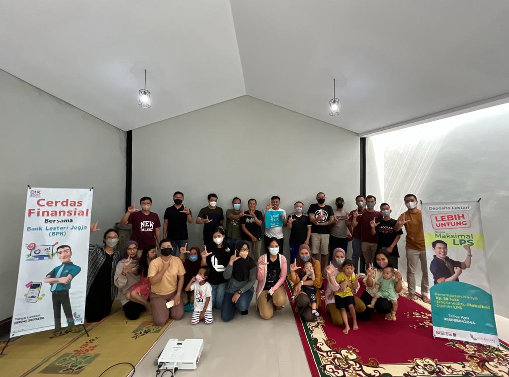 EDUKASI : Bank Lestari Jogja (BPR) mengedukasi tentang investasi bodong. (ISTIMEWA)