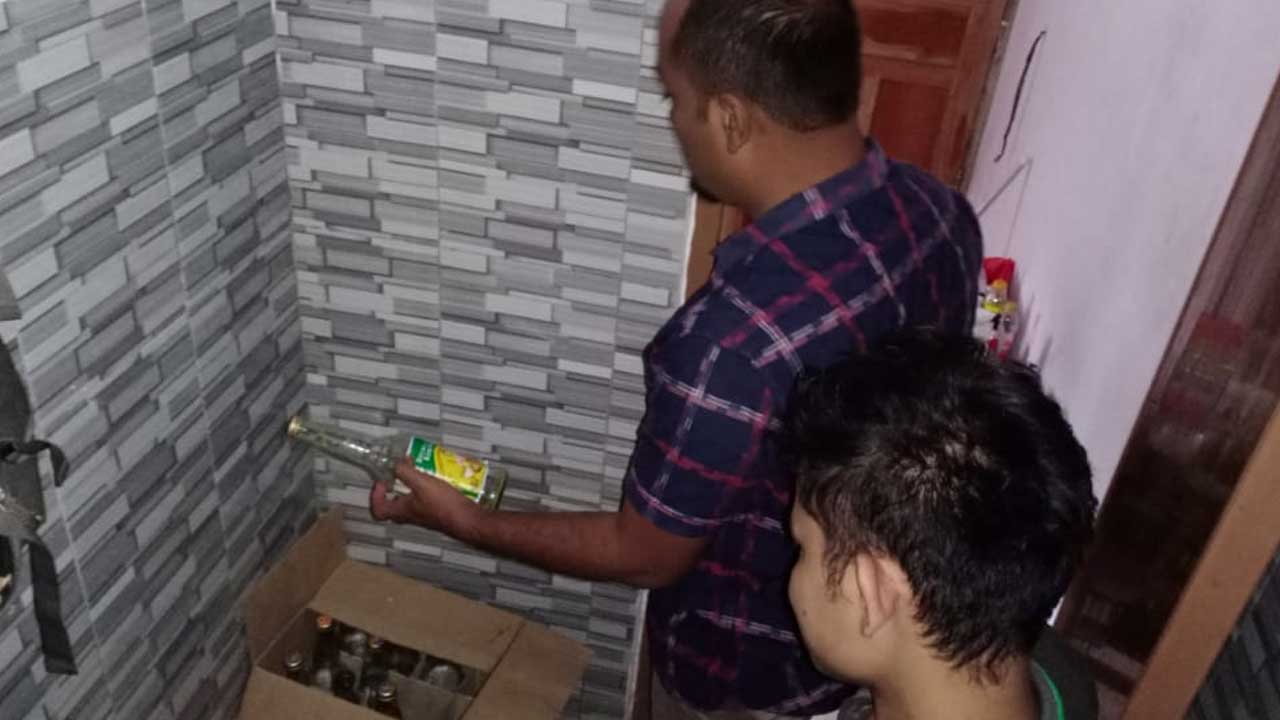 Hasil razia miras oplosan yang dilakukan Polres Bantul pada Rabu (19/10) lalu.(DOKUMENTASI HUMAS POLRES BANTUL)