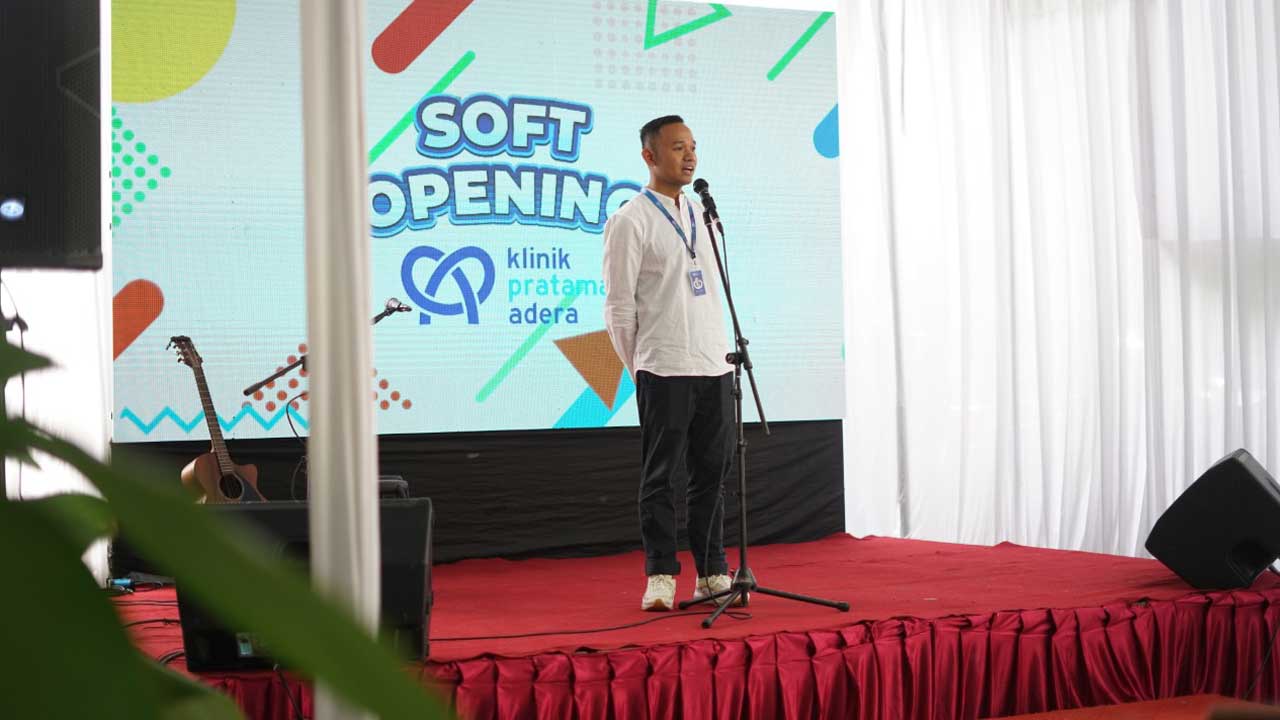 INISIATOR: Founder Klinik Pratama Adera dr Raudi Akmal.(YOGI ISTI P/RADAR JOGJA)