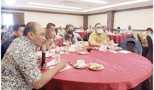 BANYAK PIHAK: Forum Komunikasi PTSP melibatkan sejumlah pemangku kepentingan.(KUSNO S. UTOMO/RADAR JOGJA)