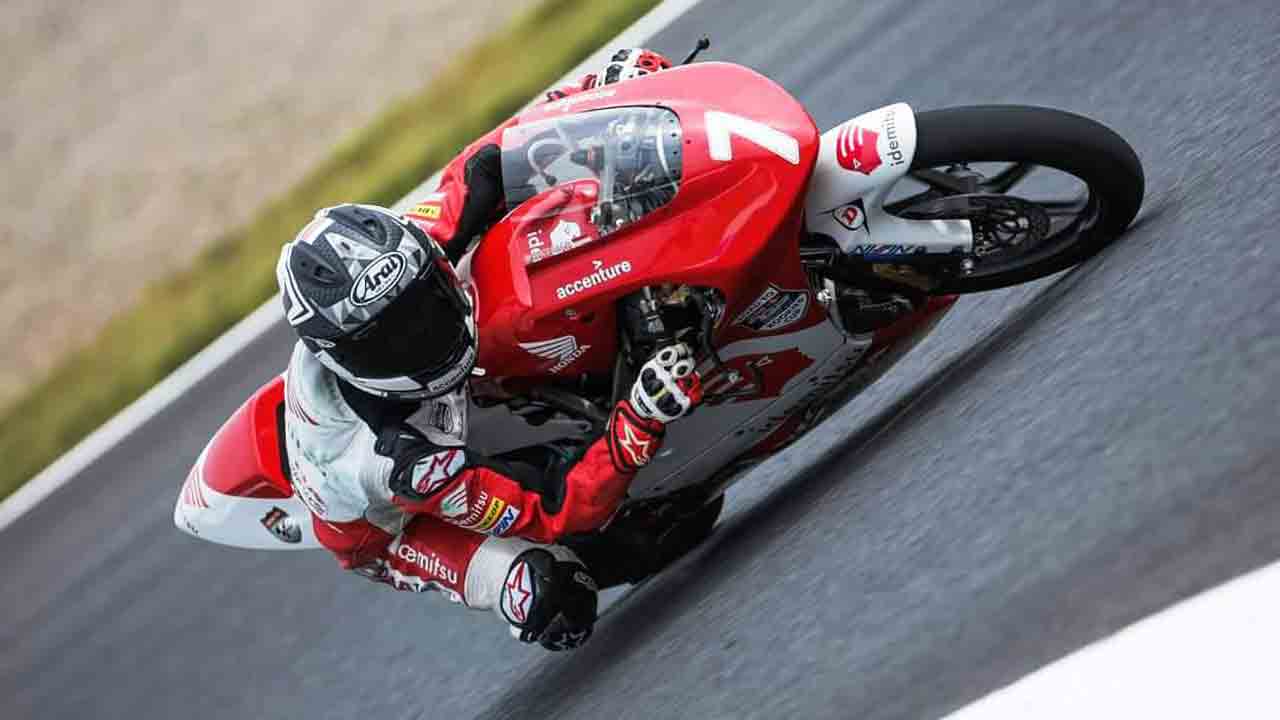 Pebalap Veda Ega Pratama. (HONDA FOR RADAR JOGJA)