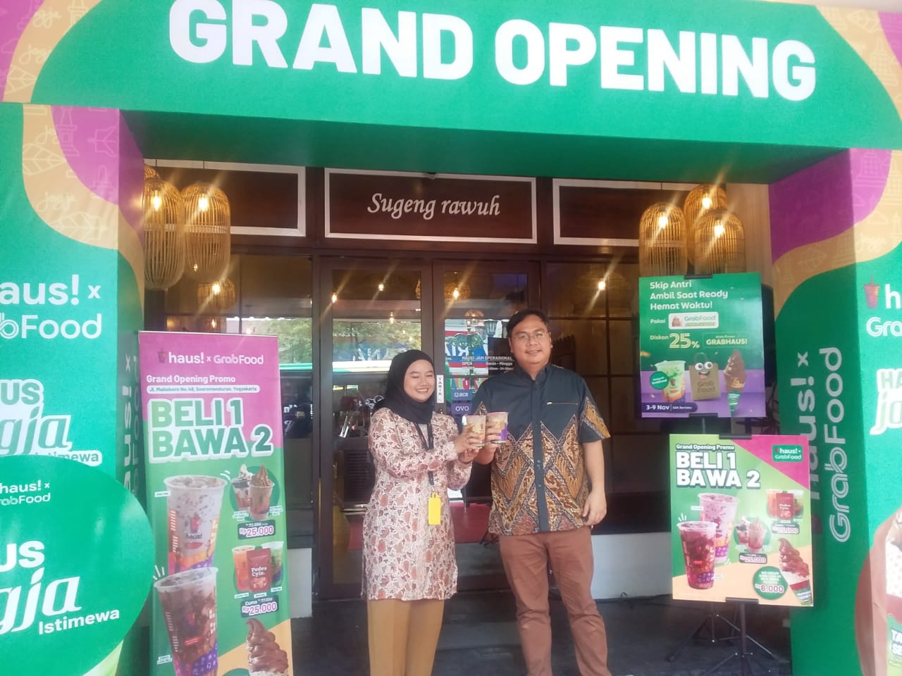 BARU : Haus! melebarkan sayapnya dengan menambah satu lokasi baru di pusat kota Jogjakarta, yaitu di Jalan Malioboro. (ISTIMEWA)