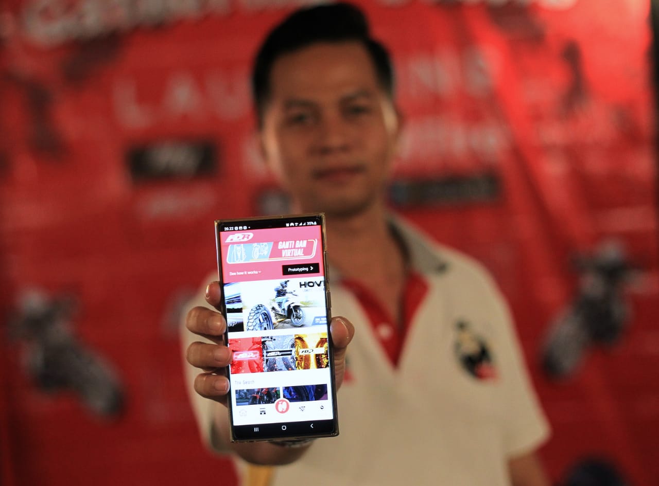 INOVASI : FDR mengenalkan aplikasi terbarunya My FDR Tire.  (ISTIMEWA)