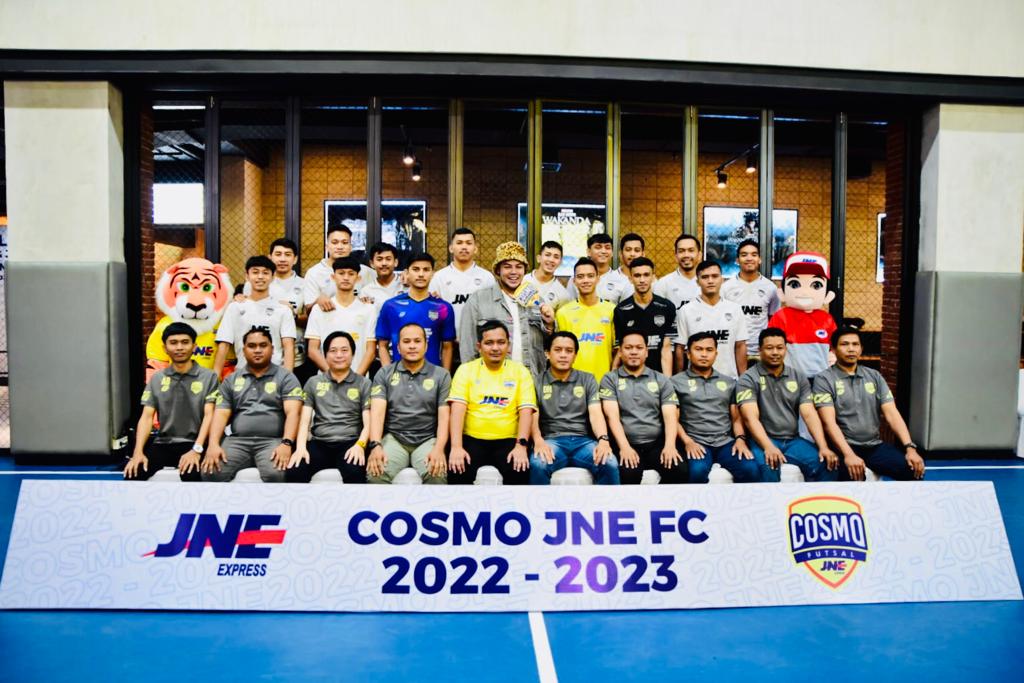 FUTSAL: Cosmo JNE Futsal Club siap torehkan prestasi terbaiknya dalam menghadapi Liga Futsal Professional Indonesia musim 2022-2023. (JNE FOR RADAR JOGJA)