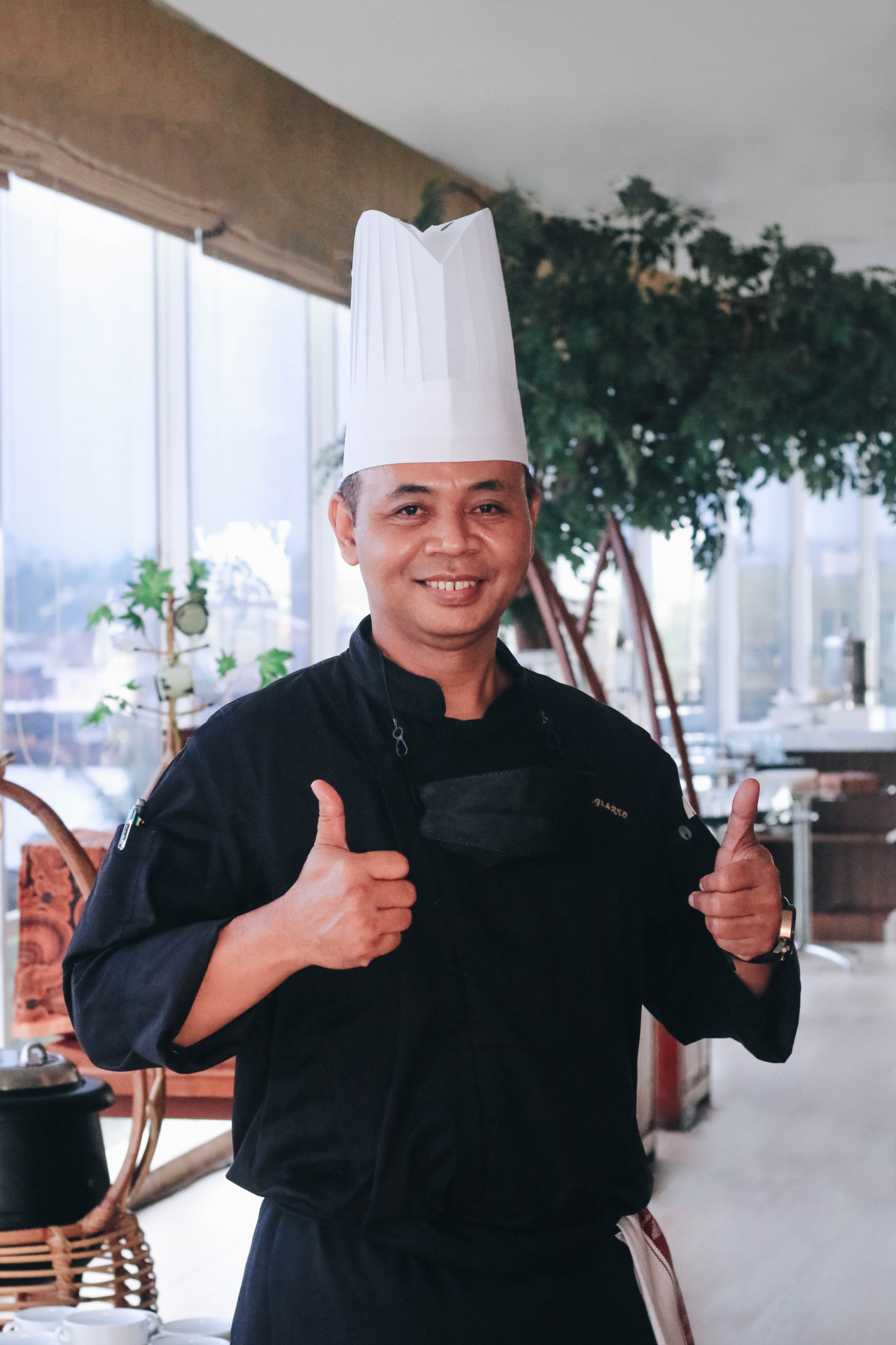SOSOK : Chef Sugiyarto Head Chef Indoluxe Hotel Jogjakarta. (ISTIMEWA)