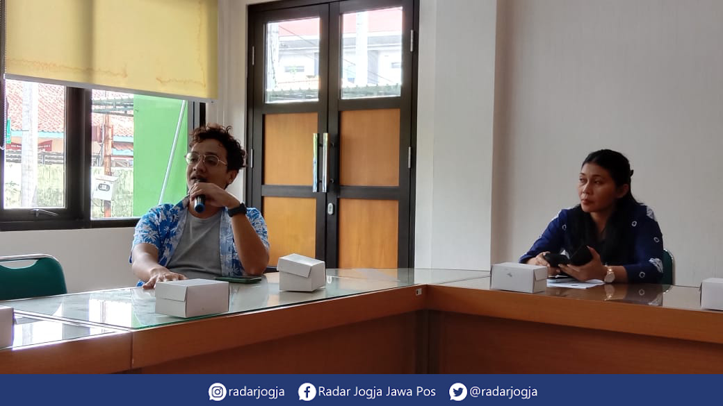 SERU : Jumpa pers di Kompleks Balai Kota Jogja terkait gelaran Festival Jogja Kota, Kamis (1/12). (ANNISSA KARIN/RADAR JOGJA)