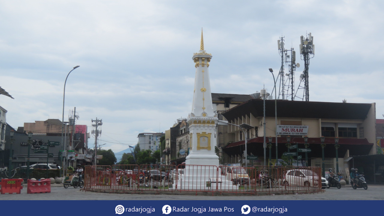IKON : Tugu Pal Putih Jogjakarta. (DWI AGUS/RADAR JOGJA)