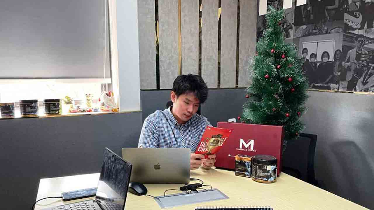 Chief Marketing Officer (CMO) sekaligus Founder Muscle First Clinton Augusto Kartawijaya. (MUSCLE FIRST FOR RADAR JOGJA)