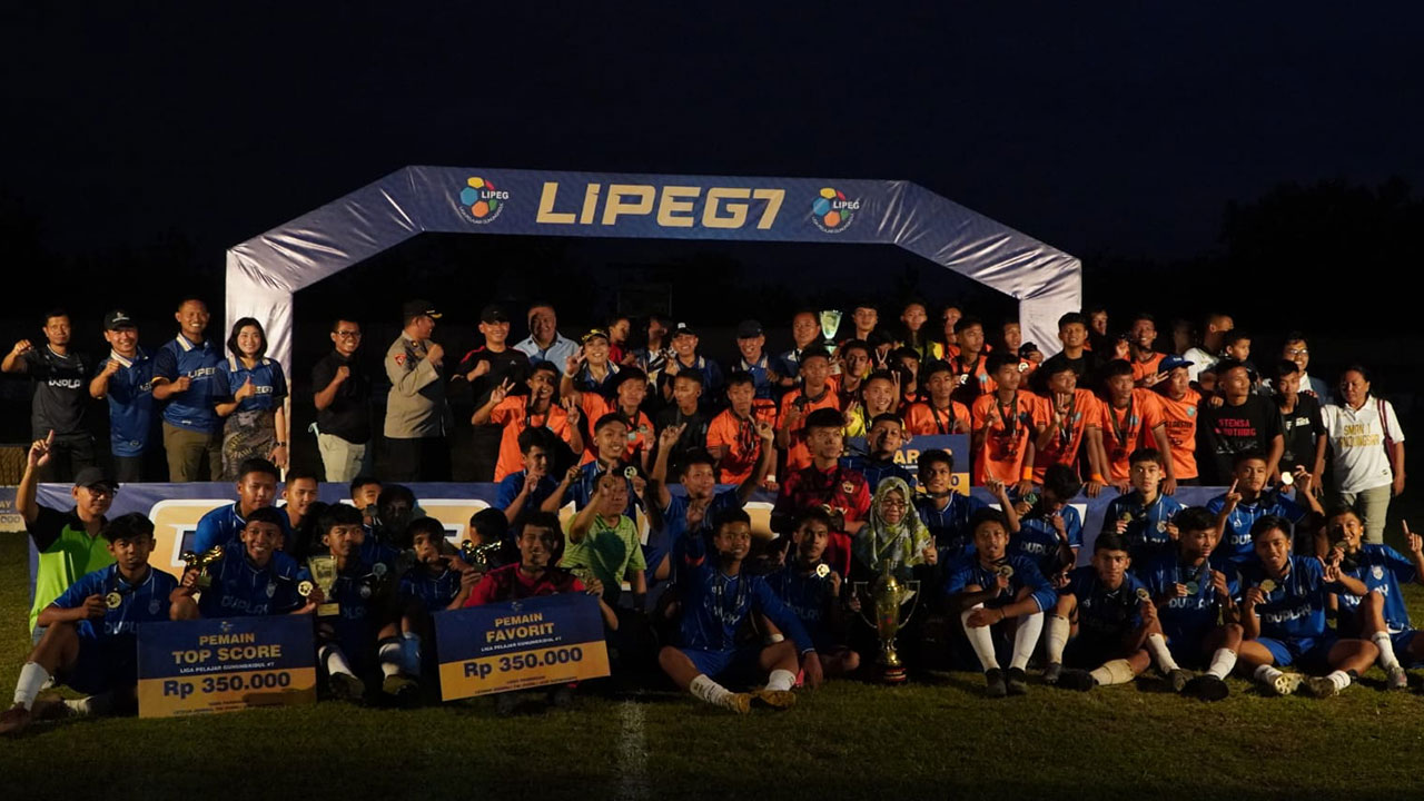 PRESTASI – SMAN 2 Playen (Duplay) sukses merebut gelar juara Liga Pelajar Gunungkidul (Lipeg) #7 yang berakhir, Sabtu (21/1). Di final mereka mengalahkan SMAN 1 Tanjungsari.(ISTIMEWA)
