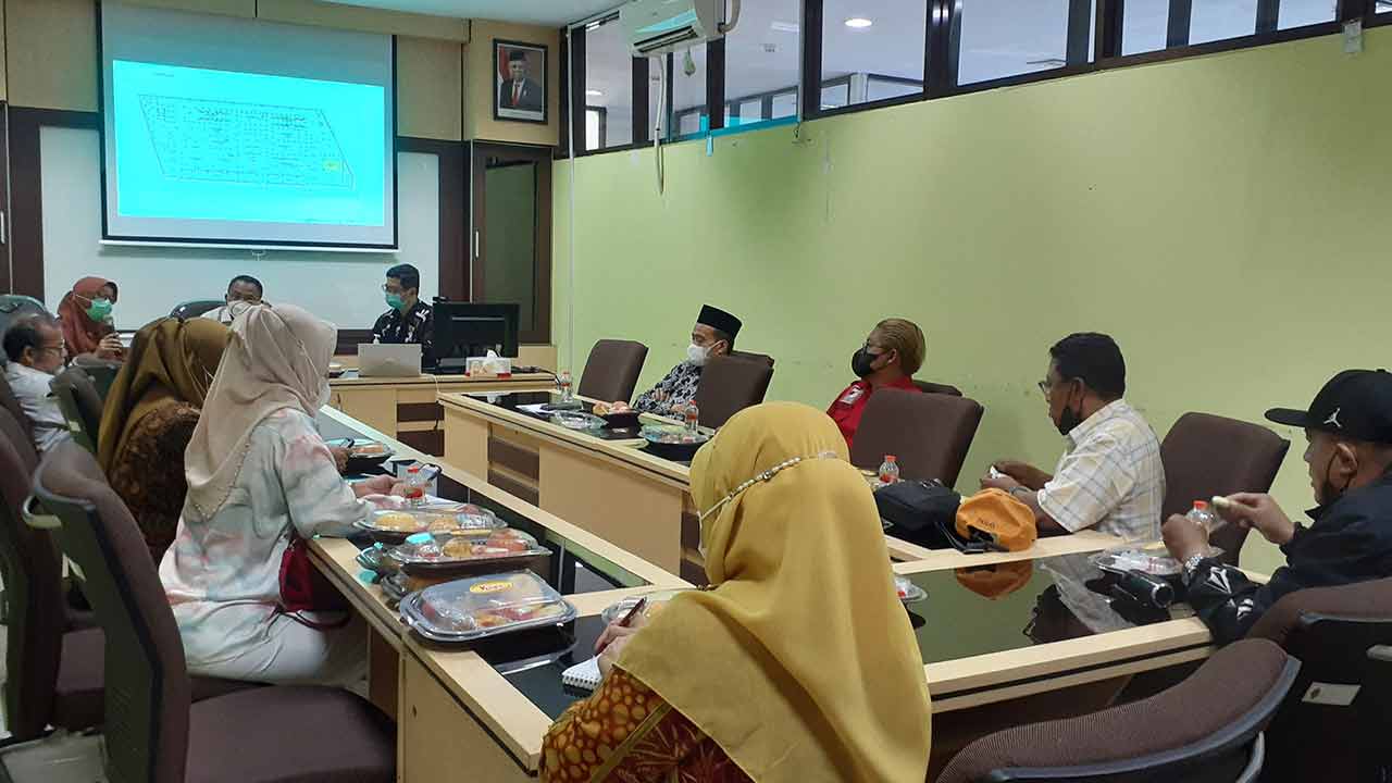  Suasana saat Komisi D DPRD DIJ meninjau Rumah Sakit Paru Respira pada Kamis (5/1).(IWAN NURWANTO/RADAR JOGJA)