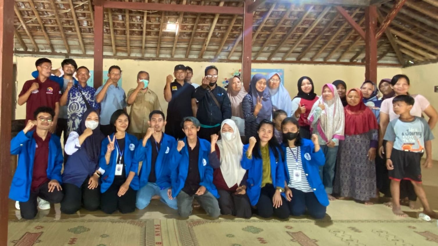 PENGABDIAN : Mahasiswa KKN Program Pemberdayaan Masyarakat (PPM) Universitas Mercu Buana Yogyakarta (UMBY) Angkatan 42, kelompok 58. (ISTIMEWA)