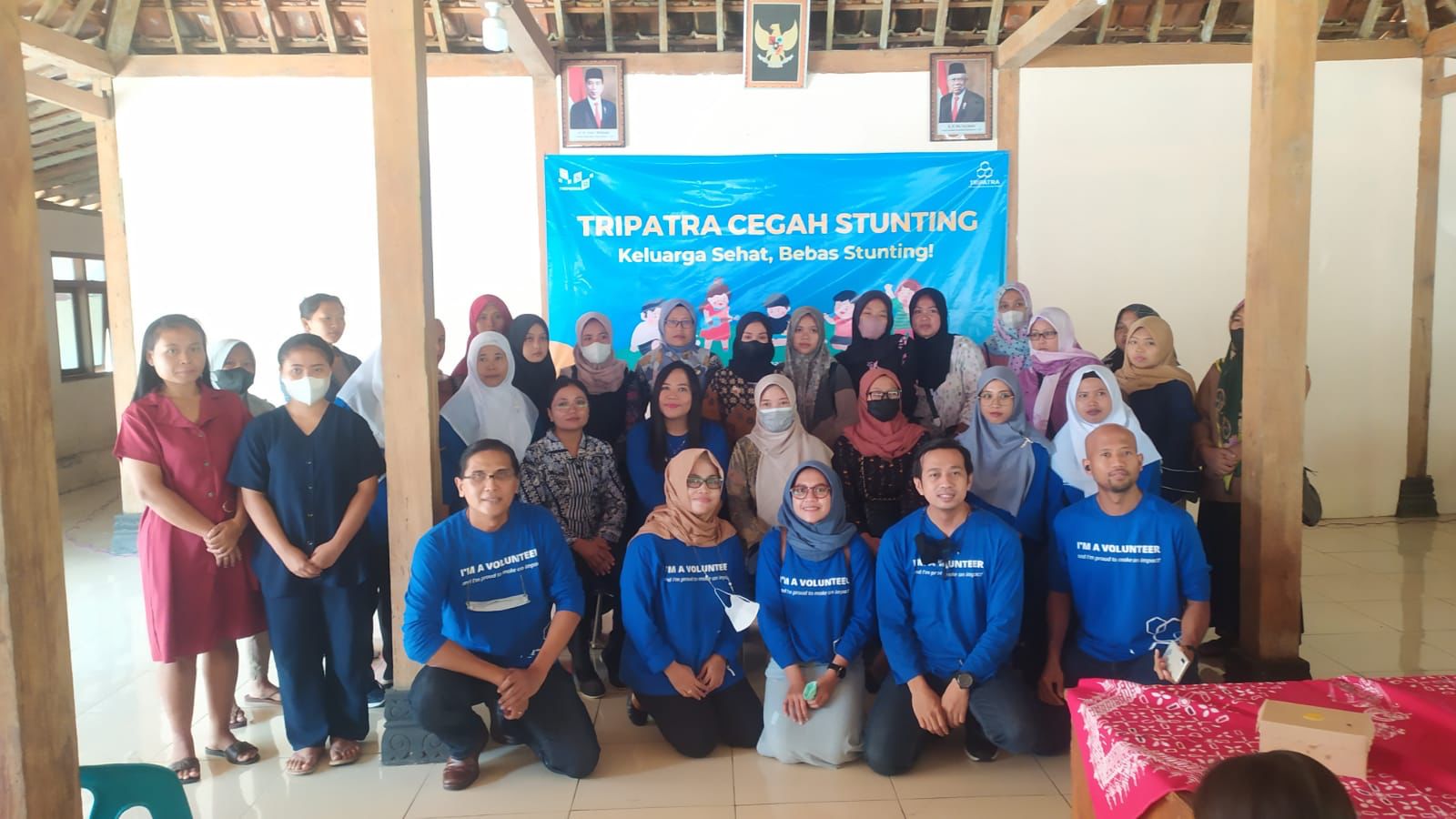 PENDAMPINGAN : Edukasi mengenai stunting di Kapanewon Panggang, Jumat (24/2). (ISTIMEWA)
