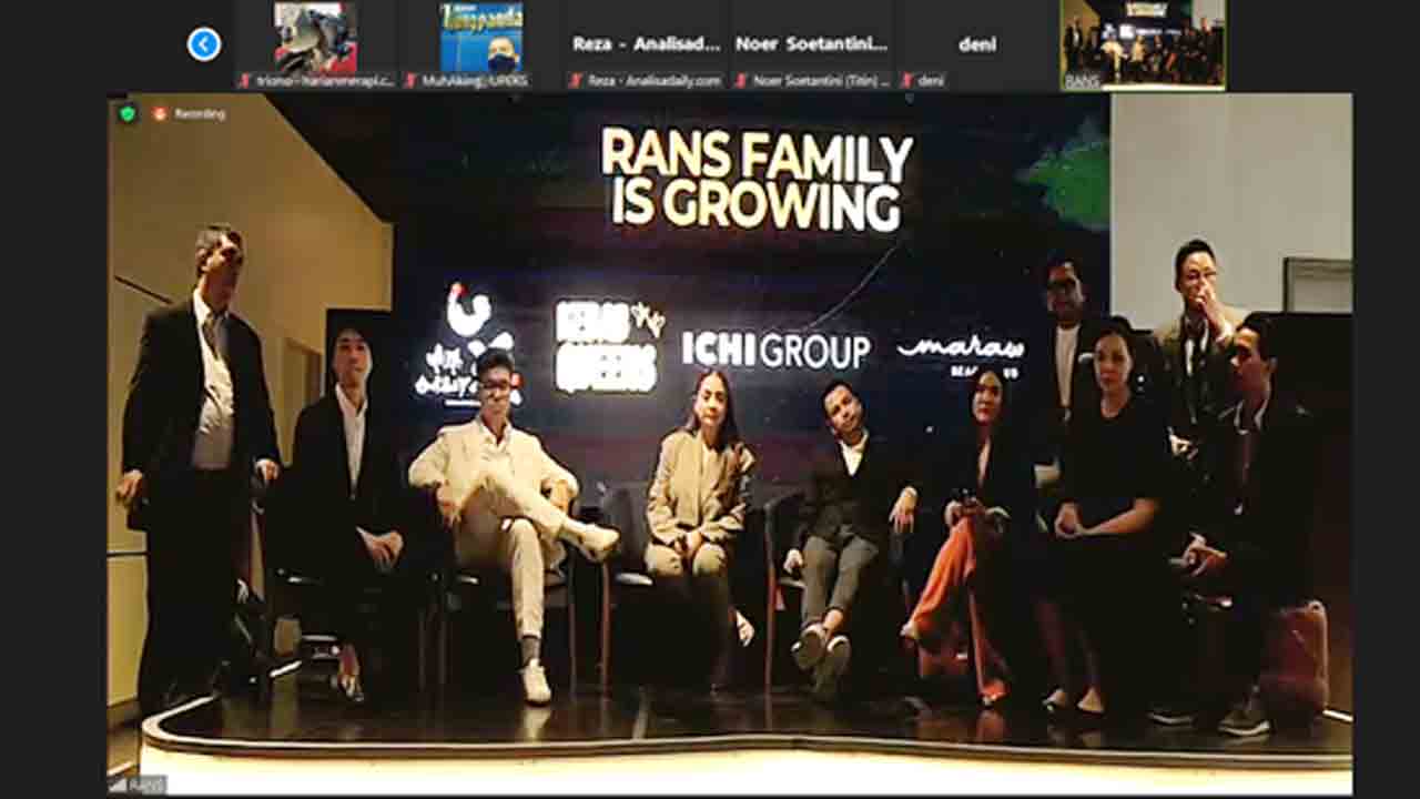 BISNIS: RANS, ekosistem media hiburan keluarga dan gaya hidup yang meliputi media, sportainment, live commerce dan berbagai bisnis hiburan kini melebarkan sayap. Mereka meluncurkan unit bisnis baru untuk industri Food & Beverage. (DANIEL KRISTYA/RADAR JOG
