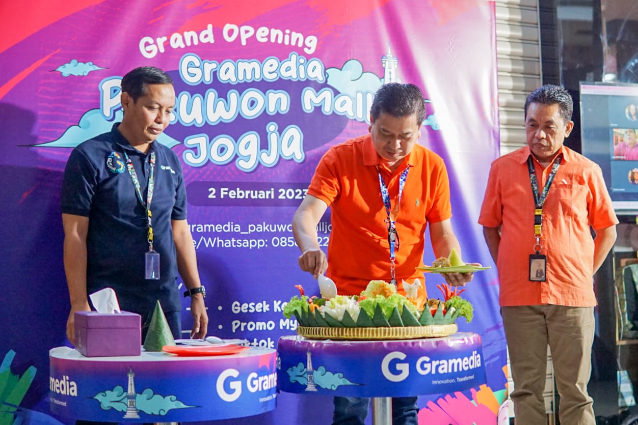 BARU : Pembukaan Gramedia di Pakuwon Mal Jogjakarta. (ISTIMEWA)