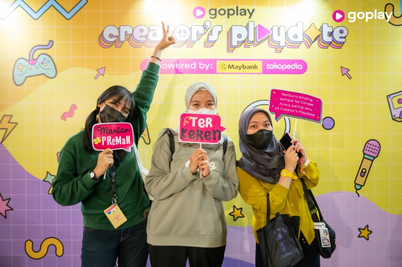 SERU : Festival Kreator bertajuk GoPlay Creator’s Playdate yang digelar di Senayan Park (SPARK), Jakarta, awal Februari lalu. (ISTIMEWA)