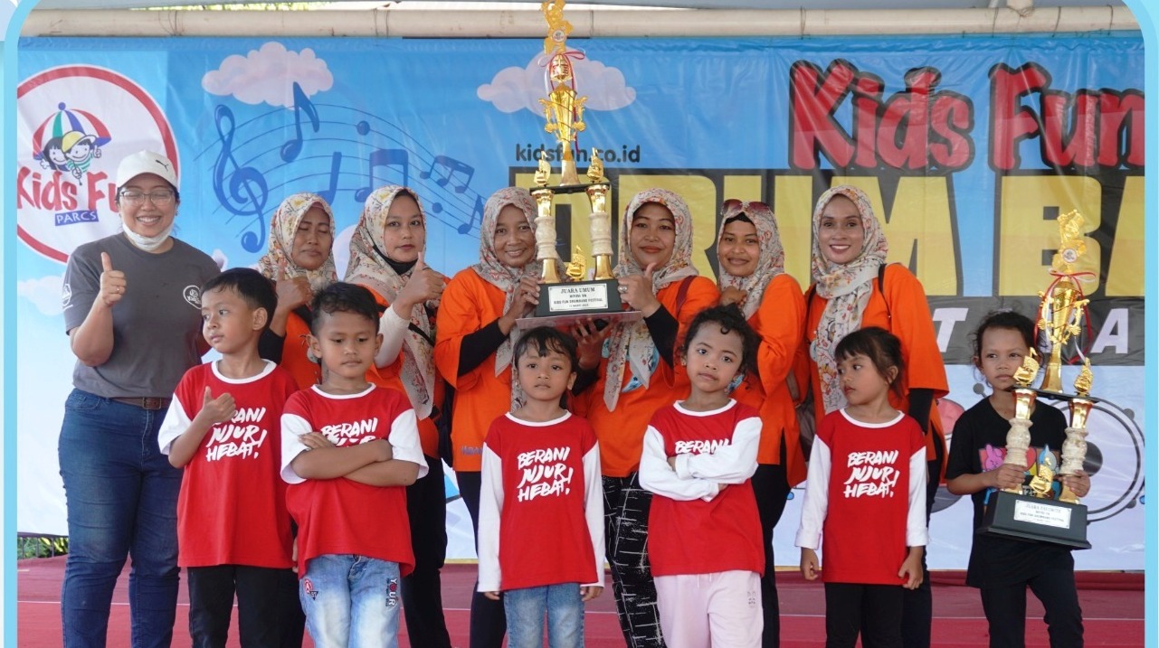 KREATIF: Event untuk anak Kids Fun Drumband Festival 2023. (KIDS FUN FOR RADAR JOGJA)