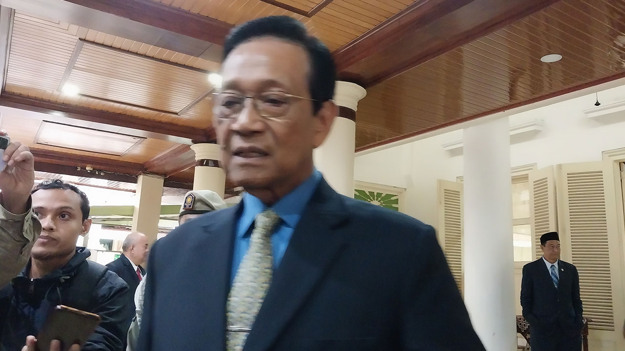 Gubernur DIJ HB X.(Wulan Yanuarwati/Radar Jogja )