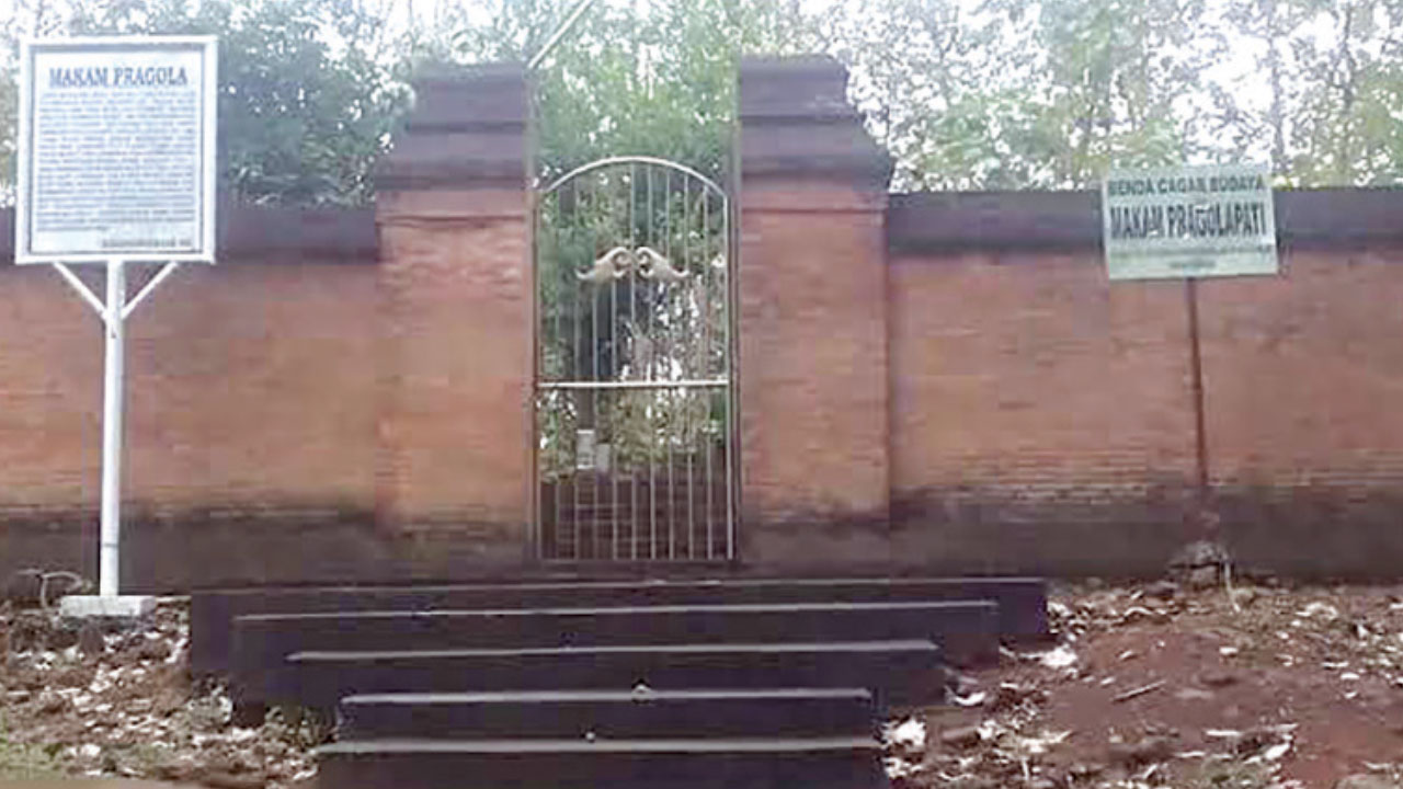 ADIK IPAR SENOPATI: Makam Adipati Pati Pragola di Desa Tamansari, Tlogowungu, Pati.(KUSNO S UTOMO/RADAR JOGJA)