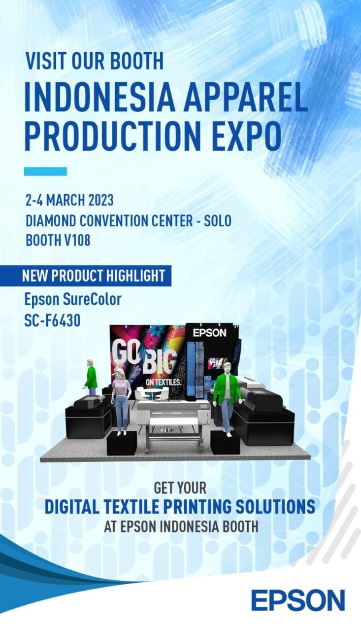 BARU : Epson SureColor SC-F6430 model 4 warna dan SC-F6430H model 6 warna. (ISTIMEWA)