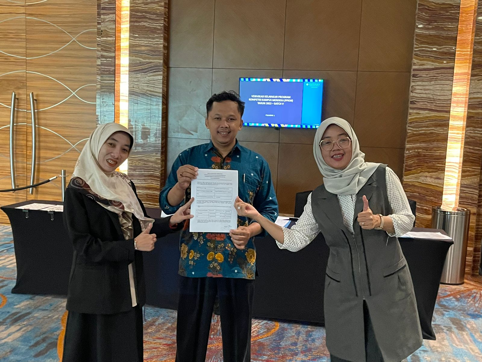 SELAMAT : Prodi Informatika UTDI berhasil mendapatkan dana hibah Program Kompetisi Kampus Merdeka (PKKM). (UTDI for RADAR JOGJA)