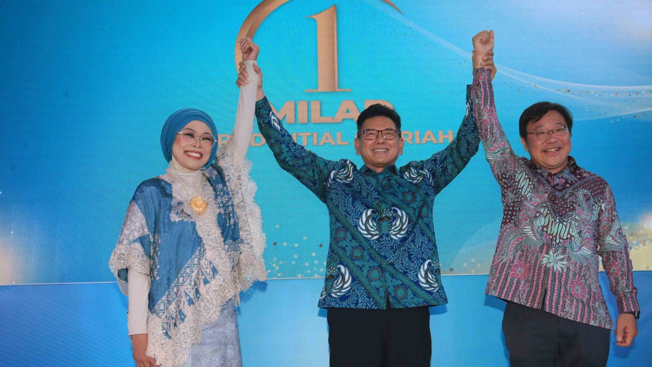 MILAD: PT Prudential Sharia Life Assurance (Prudential Syariah), hari ini merayakan milad pertama setelah resmi menjadi entitas terpisah pada 5 April 2022. (PRUDENTIAL SYARIAH FOR RADAR JOGJA)