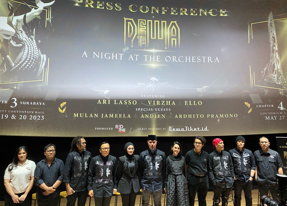 DITUNGGU : RedLine Kreasindo akan membawa kembali pertunjukan Dewa 19 A Night At The Orchestra. (ISTIMEWA)