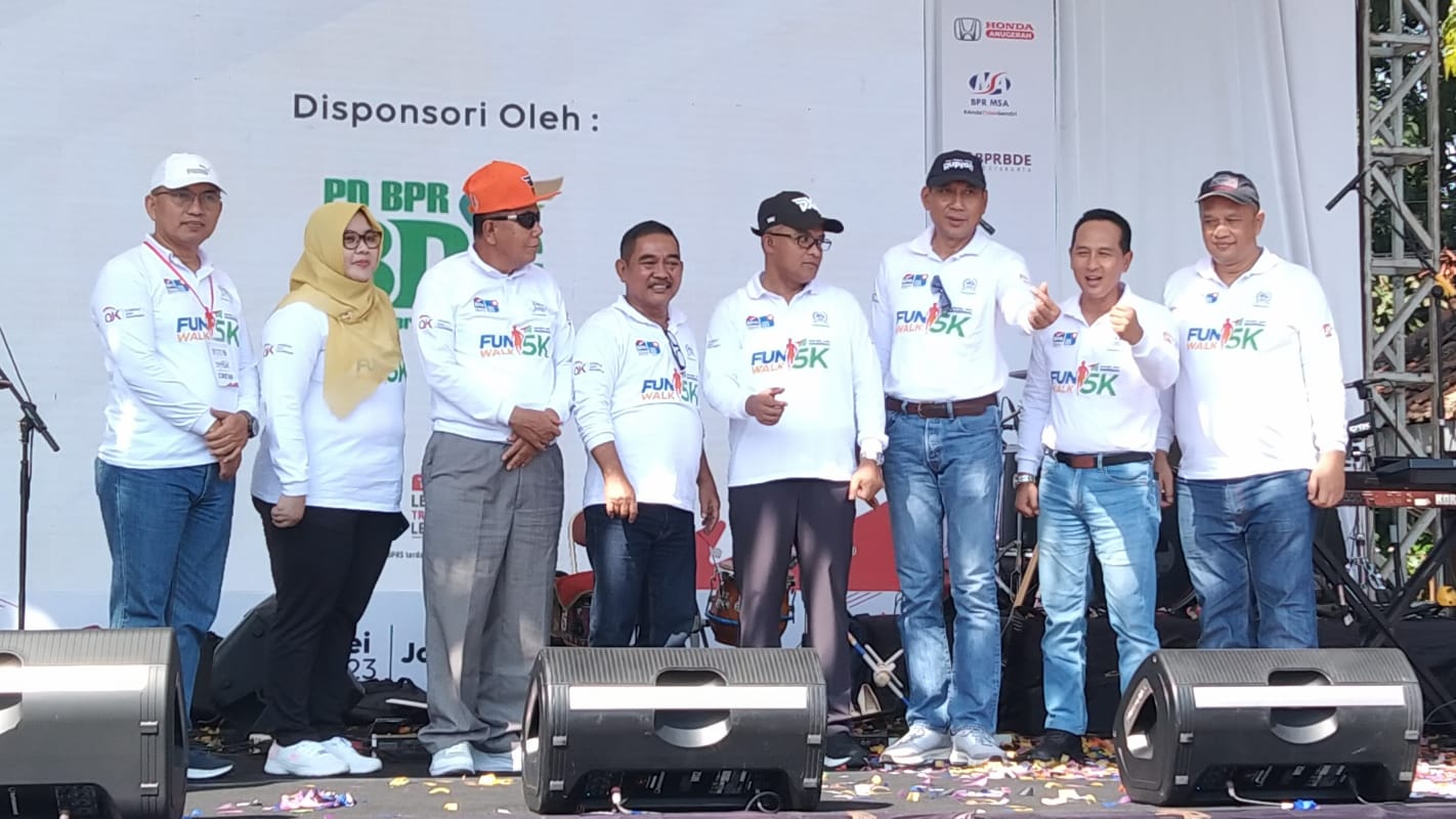 MERIAH : Hari BPR BPRS Nasional Tahun 2023 did Jogja Expo Center, Minggu (28/5). (ISTIMEWA)