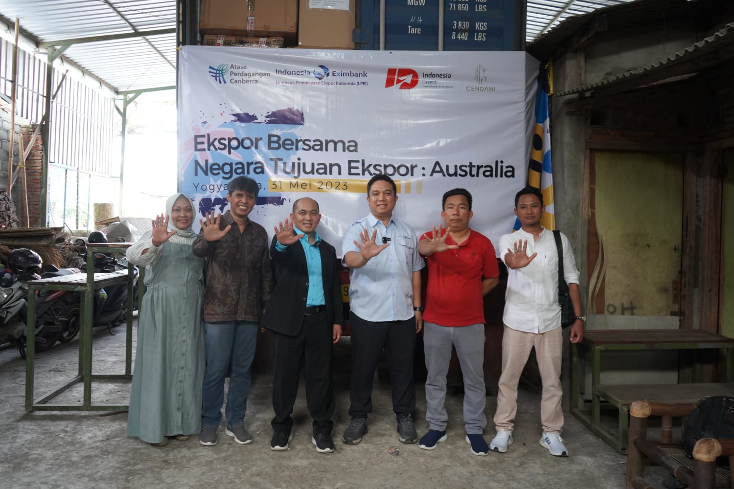 SUKSES : Kolaborasi LPEI dan Atdag Canberra mendorong Ekspor Produk UMKM Lokal ke Pasar Australia. (ISTIMEWA)