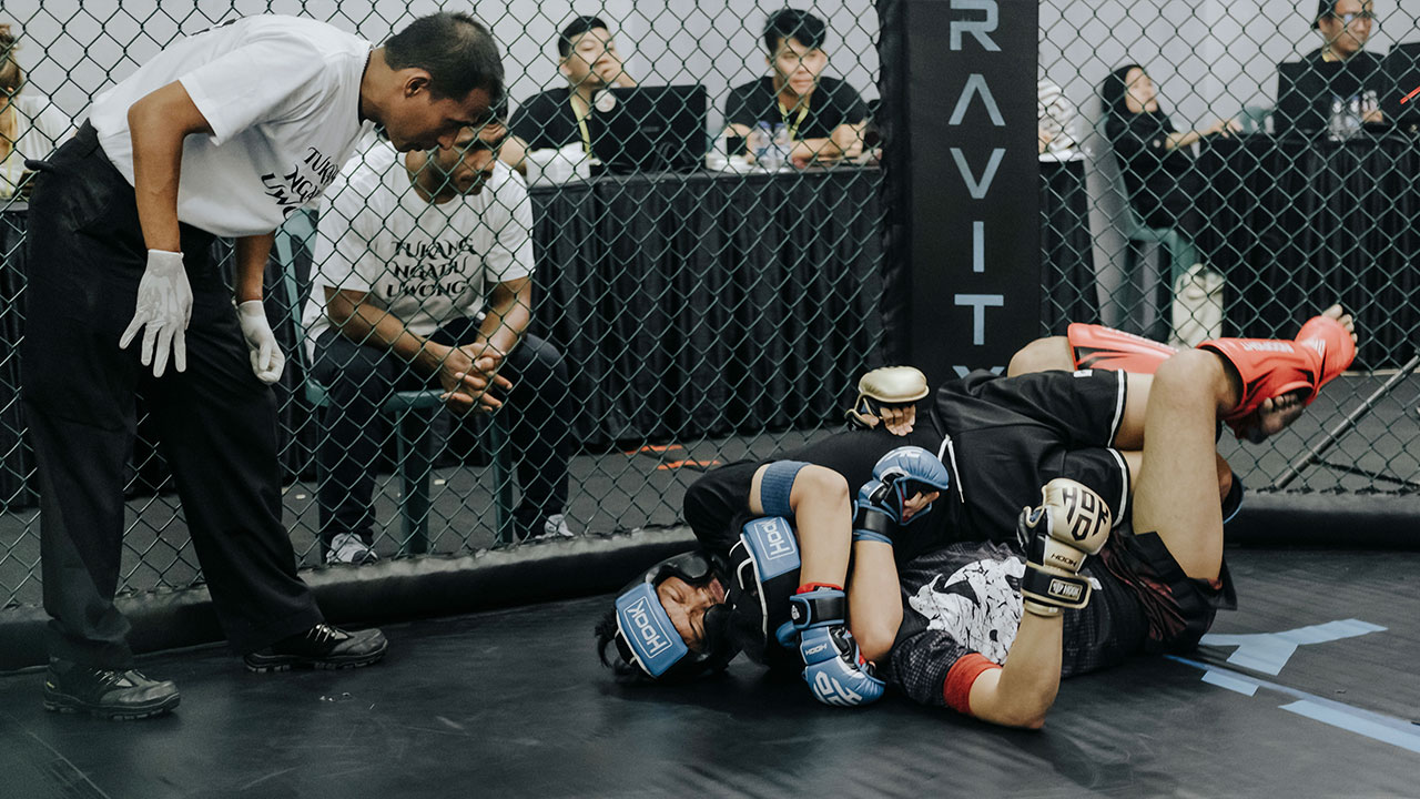 PASTI SERU: Puluhan petarung amatir tingkat regional dan profesional level nasional akan mengikuti MMA One Pride Jogja Istimewa di GOR UNY pada 9-10 Juni.(Dokumen MMA One Pride)