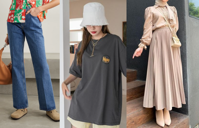 FOTO : Outfit Tren Kekinian Cocok Buat Jalan-jalan