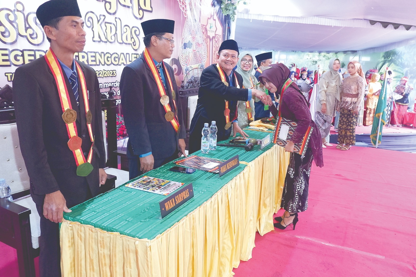Momen-momen purnawiyata MTsN 4 Trenggalek.