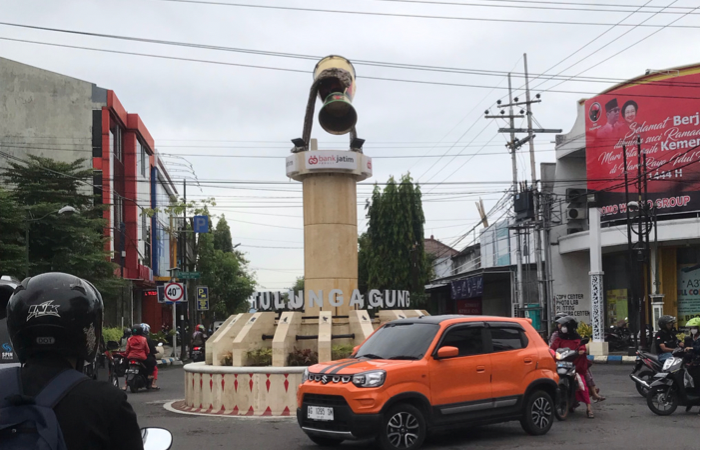 Monumen Kendang Ikon Kabupaten Tulungagung