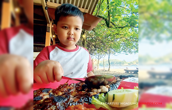 MANIS GURIH: Konsumsi ikan menjadi sarana pemenuhan gizi sekaligus antisipasi stunting pada bayi.