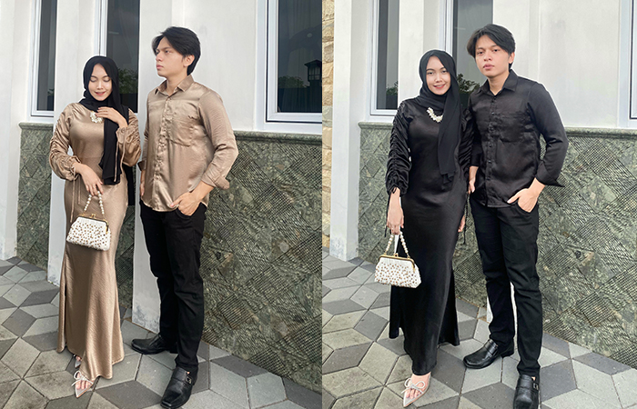 Serasi: Outfit kondangan ala Guzel Clothes tampil makin serasi di segala acara