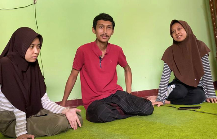 TAK PUAS : Anak-anak dan Menantu Korban masih tidak puas dengan motif yang diungkap pelaku.