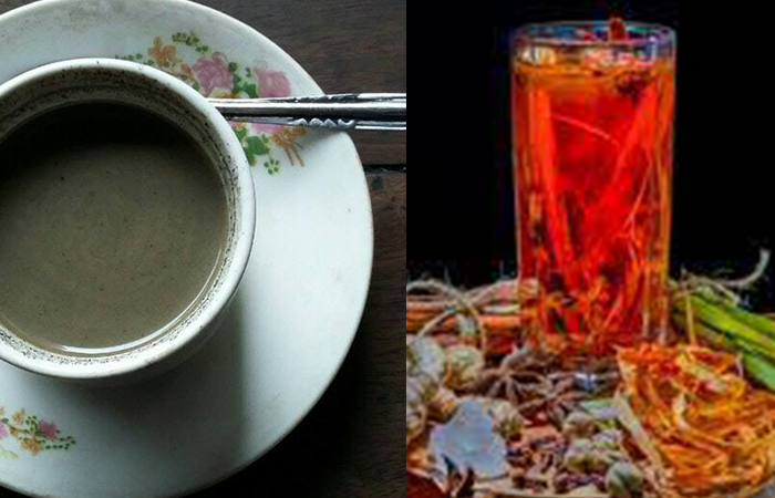 Kopi Ijo dan Wedang Secang, pas untuk diminum saat hujan