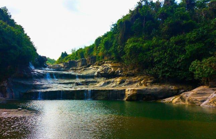 PEMANDANGAN : Langsung dari viewnya, Sungai Niyama menyajikan pesona yang estetik.