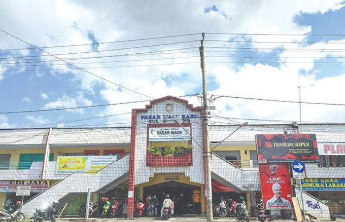 Potret Pasar Wage Tulungagung