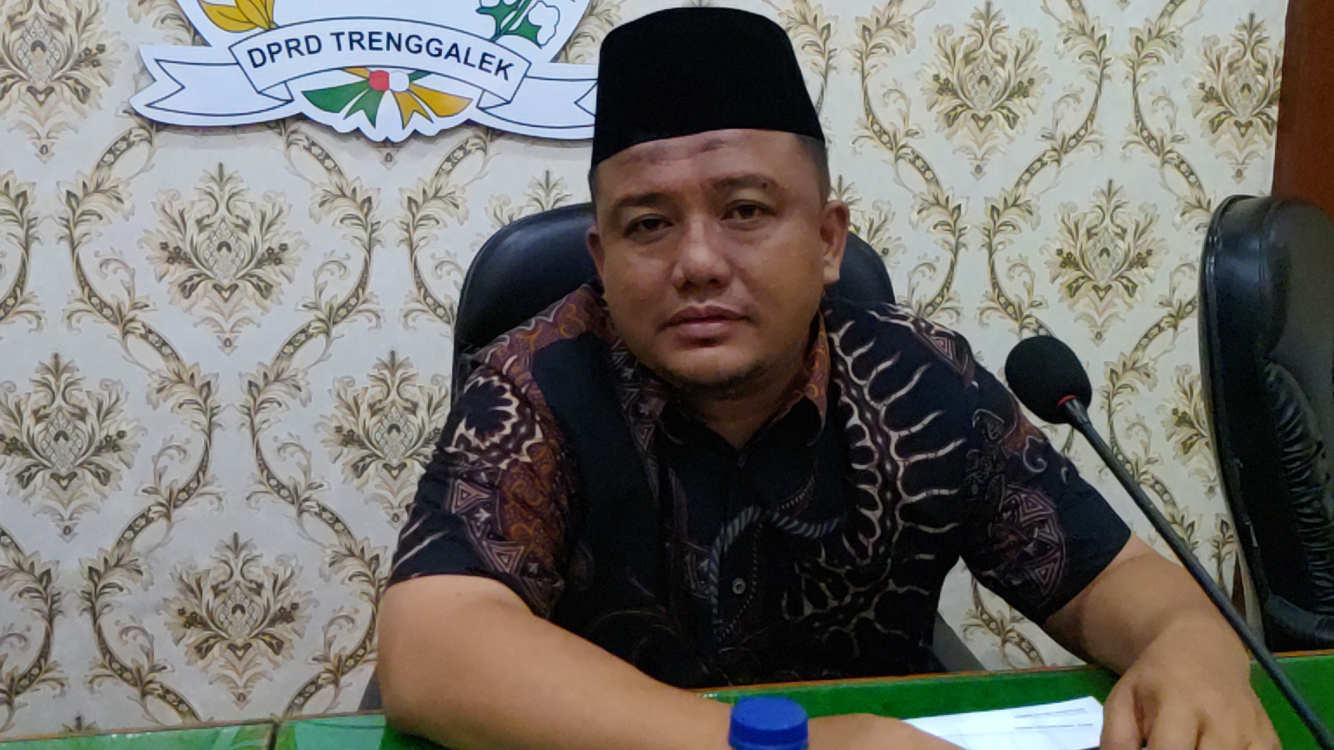 Ketua Komisi I DPRD Trenggalek Alwi Burhanuddin.