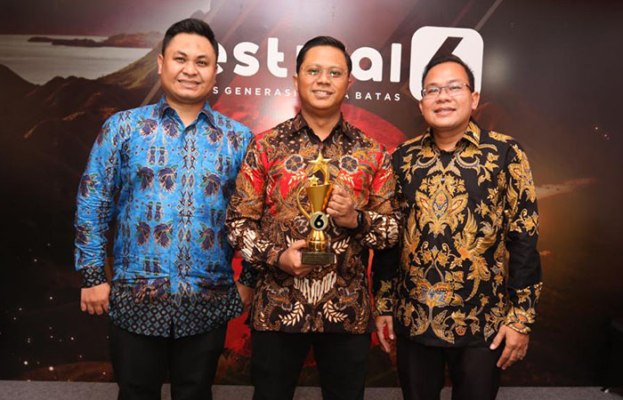 SUKSES : PNM berhasil mendapatkan awards dalam kategori BUMN Inspiratif Pegiat Usaha Ultra Mikro dan Pemerataan Ekonomi di acara Festival yang digelar pada tanggal 8 Juli 2023 lalu.