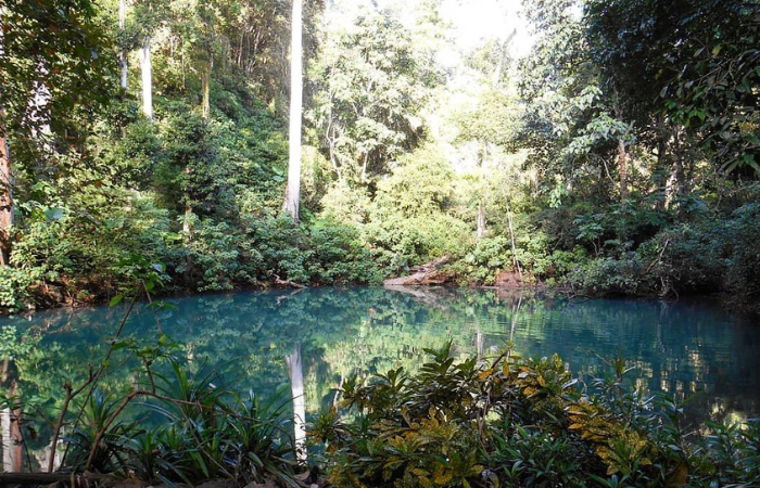 KENAMPAKAN ALAM: Telaga Buret merupakan salah satu kenampakan alam berupa kolam yang masih terjaga oleh hal-hal mistis dan dipercayai masyarakat setempat hingga kini.