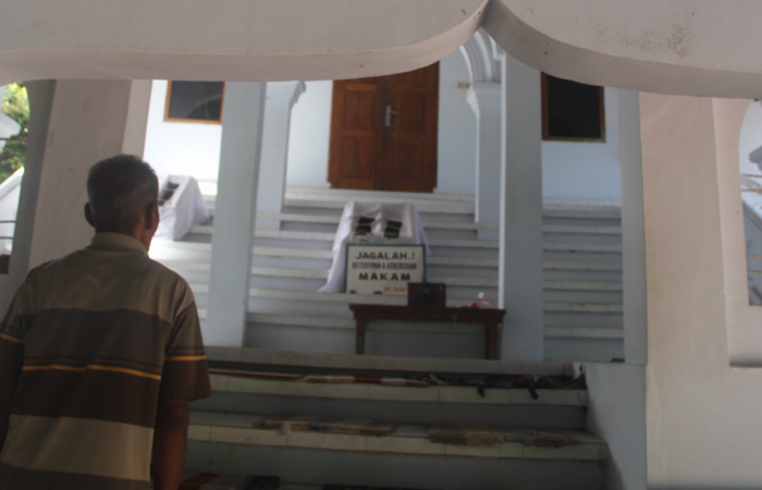 BUKTI SEJARAH: Bukti petilasan makam Pangeran Benowo yang diyakini merupakan salah satu tokoh berpengaruh pada penyebaran Islam.