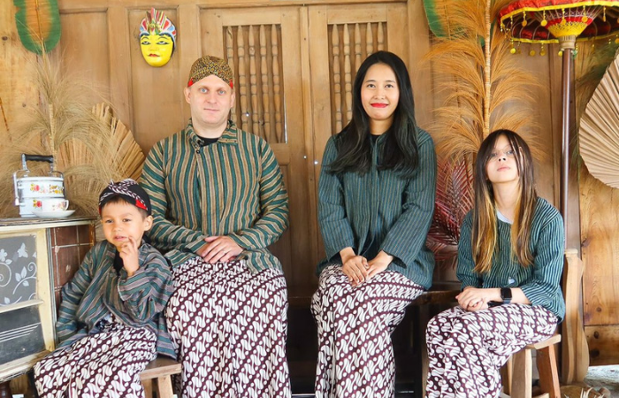 Keluarga kecil Puput Nivala.