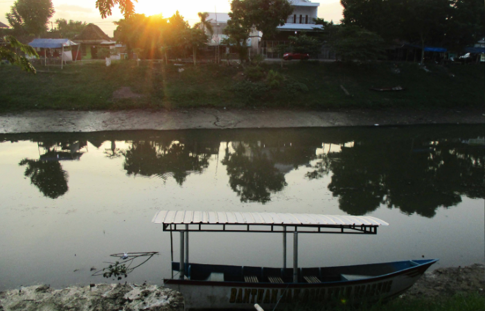 SUNGAI: Lembu Peteng salah satu babad sejarah Tulungagung.