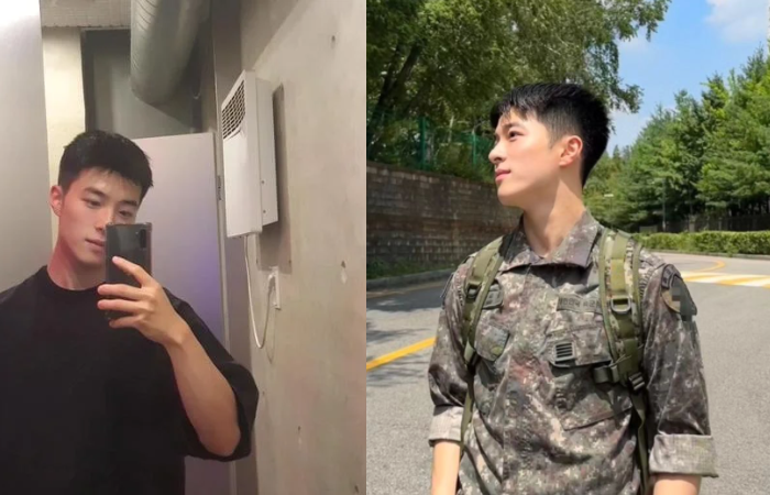 Unggahan @namdareum_mom setelah selesai wajib militer.